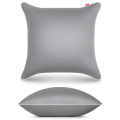 OUTLET Poszewka satynowa 40x40 cm szara - 100% bawełna premium 