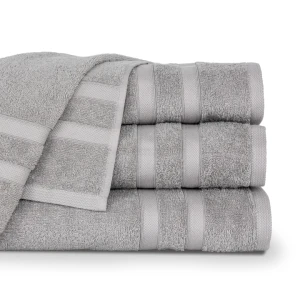 OUTLET Ręcznik bawełniany COMFORT PLUSH 70x140 szary