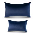 Poszewka dekoracyjna granatowa 30x50