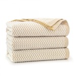 Ręcznik bawełniany BOHO PLUSH 70x140 beżowy