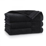 Ręcznik bawełniany ELEGANT PLUSH 50x100 czarny